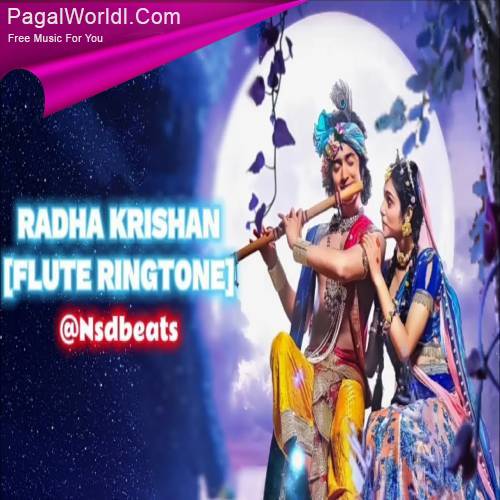 Radha Krishna Flute Ringtone Poster