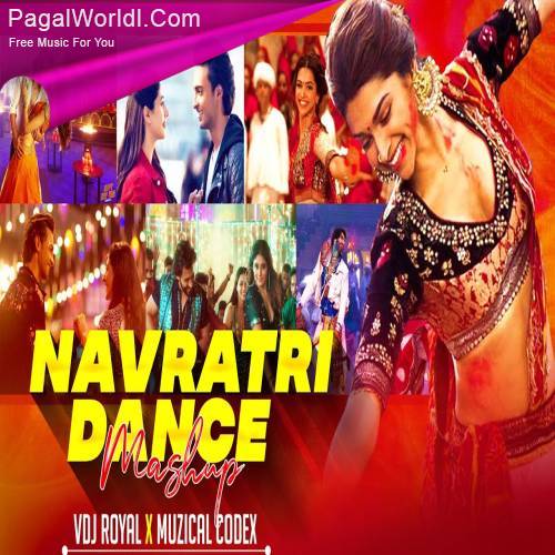 Navratri Mashup Dance Nonstop 2023   VDj Royal Poster