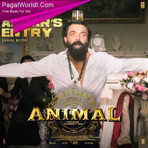 Bobby Deol Intro Song Animal Poster