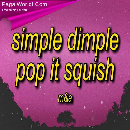 Simple Dimple Pop It Poster